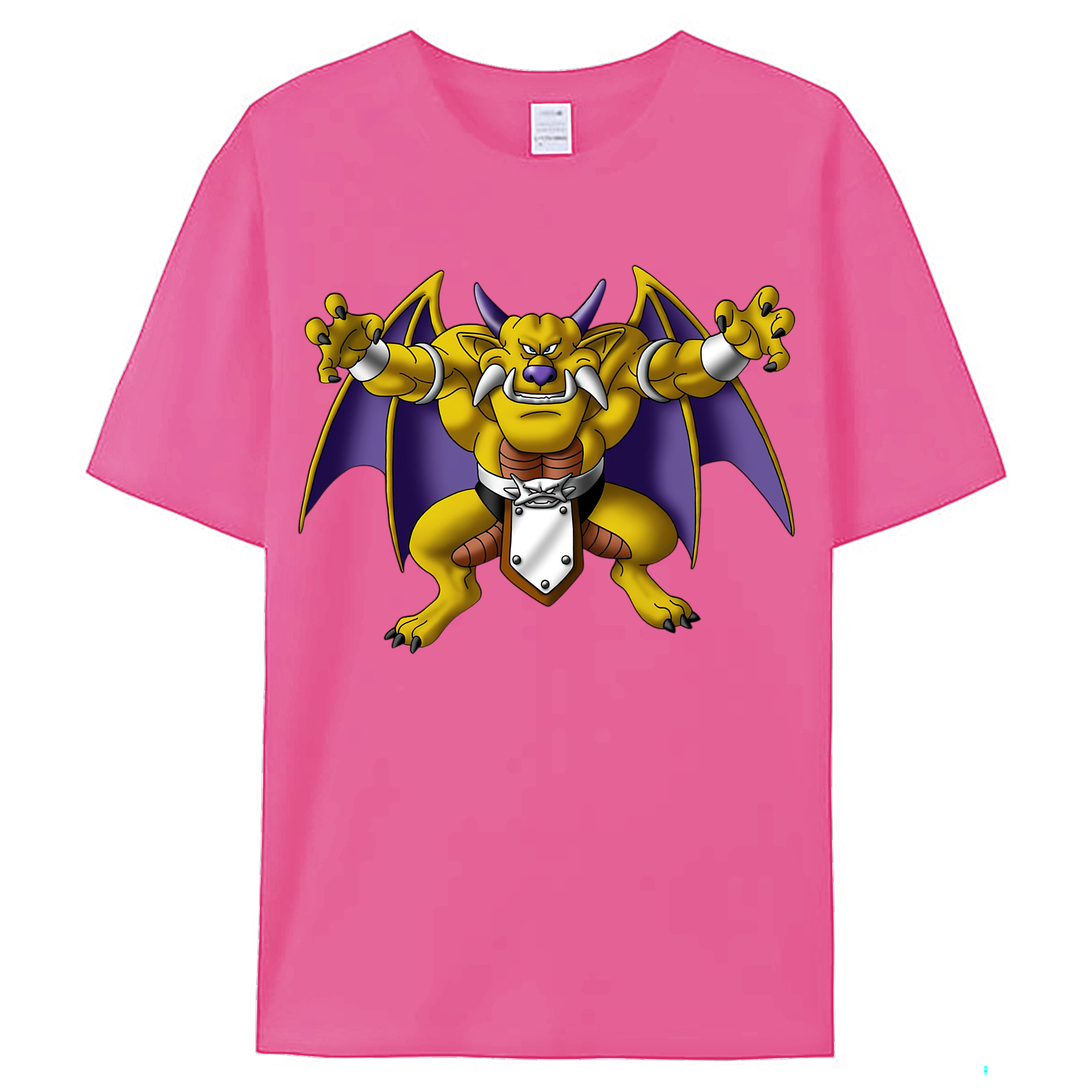 （画像用） ドラゴンクエスト Doragon Kuesuto Dragon Quest レディースカジュアルプリントTシャツ（綿100％）